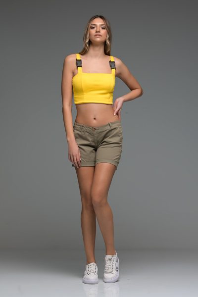 Κίτρινο Crop Top - Image 5