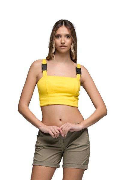 Κίτρινο Crop Top - Image 6