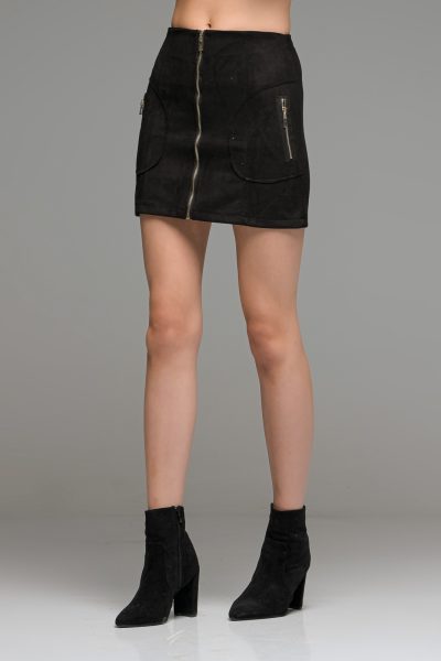 Καστόρινη Μίνι Φούστα - Image 3