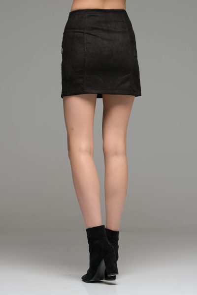 Καστόρινη Μίνι Φούστα - Image 4