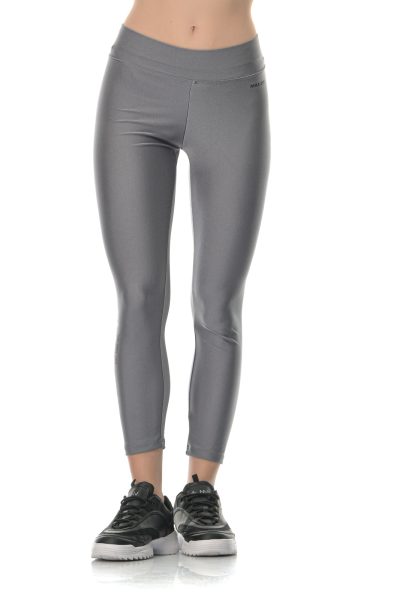 Κολάν Γυαλιστερό Insta Athlos Γυναικεία-Γκρί Ανοιχτό - Image 3