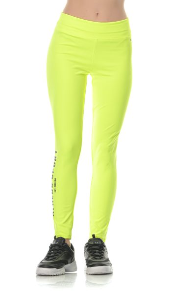 Κολάν Γυαλιστερό Insta Athlos Γυναικεία-Κίτρινο - Image 3