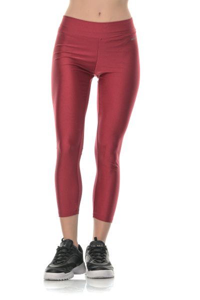 Κολάν Γυαλιστερό Insta Athlos Γυναικεία-Μπορντό - Image 5