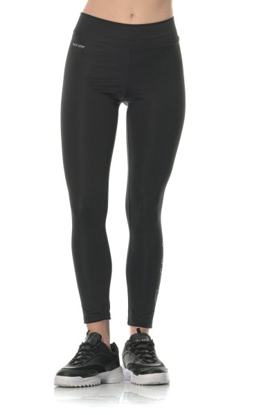 Κολάν Μακρύ Sport Fashion Athlos Γυναικεία-Μαύρο - Image 4