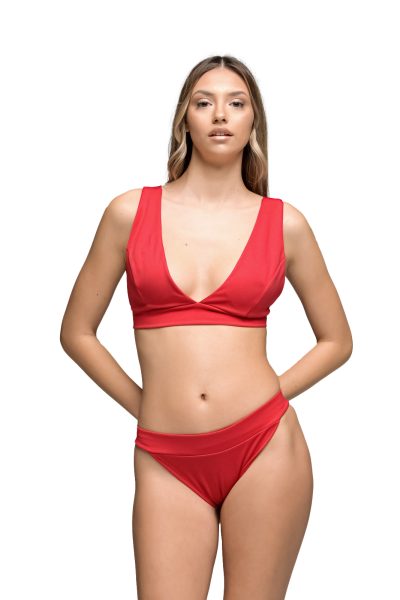 Κόκκινο Μπικίνι Με Cups - Image 5