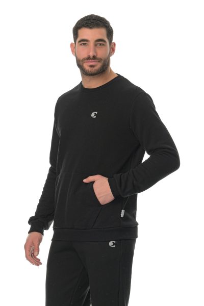 Λαιμόκοψη Classic Bf Athlos Ενηλίκων-Μαύρο - Image 4