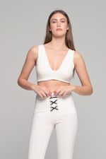 Λευκό Crop Top