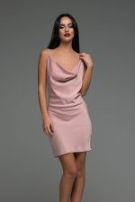 Μίνι Εξώπλατο Φόρεμα Κρουαζέ