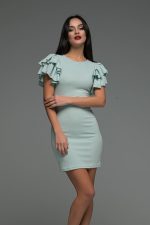 Μίνι Φόρεμα Με Φραμπαλά