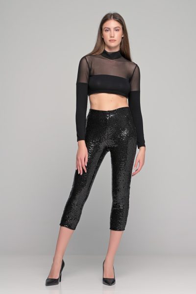 Μαύρο Με Διαφάνειες Μπουστάκι - Image 3