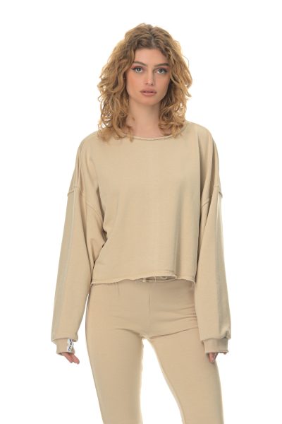 Μπλούζα Bf One Size Athlos  -Μπεζ