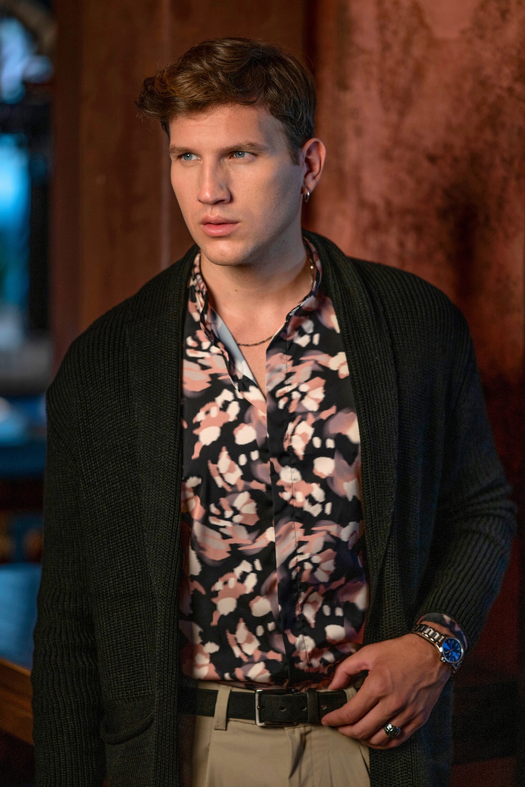 ΠΟΥΚΑΜΙΣΟ DUSK MOSAIC BEN TAILOR-ΜΑΥΡΟ - Ανδρικά