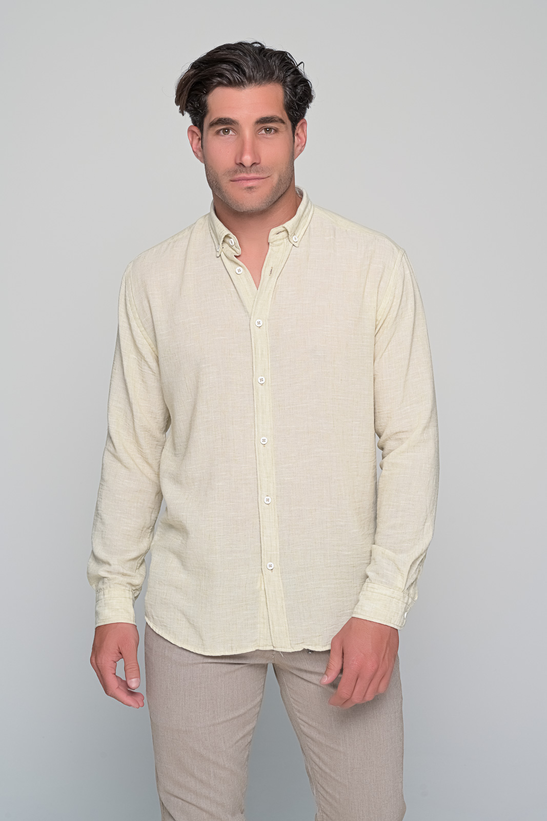 ΠΟΥΚΑΜΙΣΟ JORGE BEN TAILOR - ΜΠΕΖ - Ανδρικά