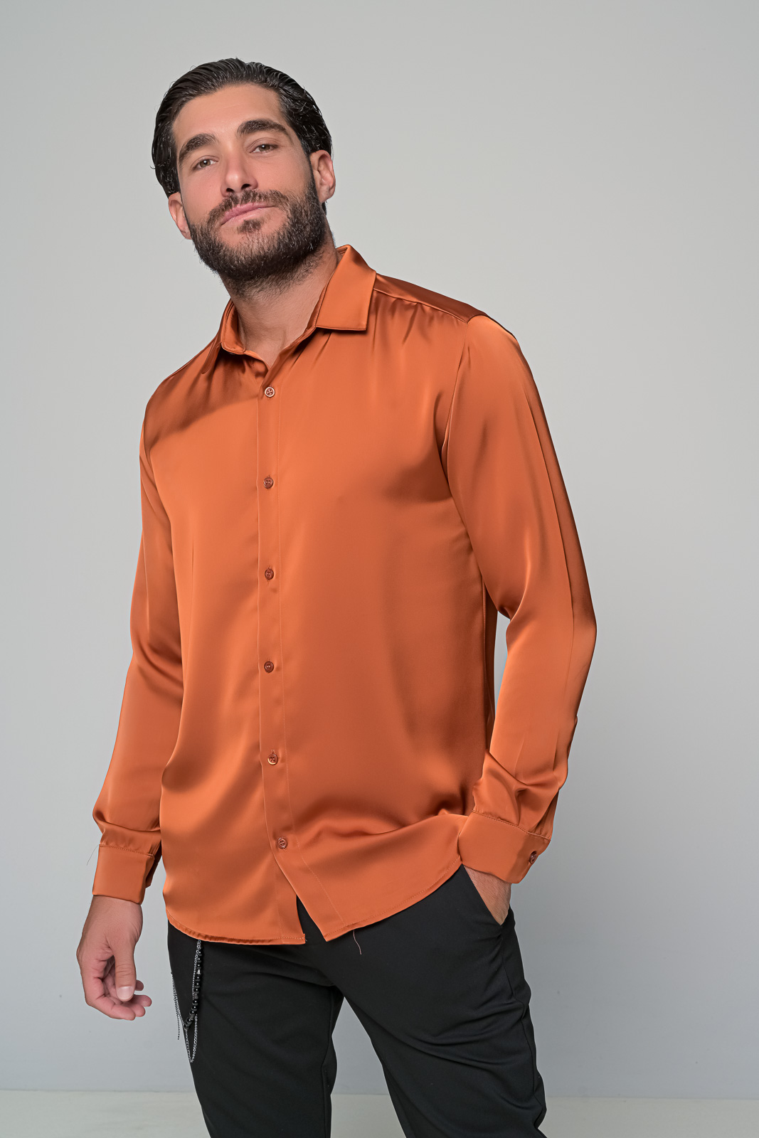 ΠΟΥΚΑΜΙΣΟ SATEN PASSION BEN TAILOR - ΕΚΑΙ - Ανδρικά