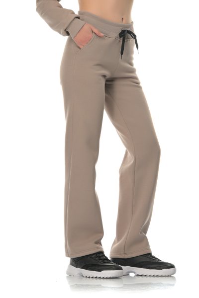 Παντελόνι Classic Athlos Γυναικείο -Μπεζ - Image 2