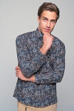 Πουκαμισο Nobu Ben Tailor-Μπλε – Ανδρικά