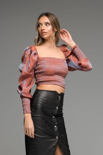 Ροζ Crop Top - Image 3