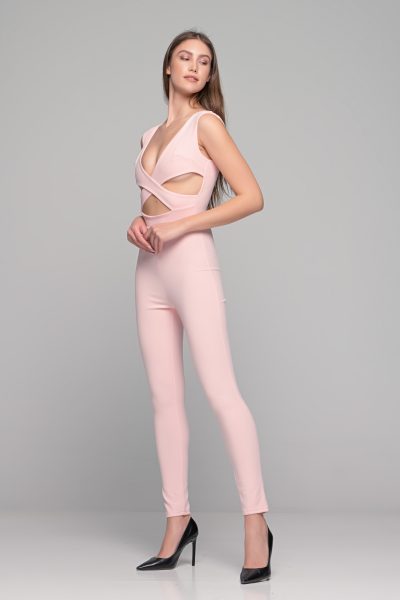 Ροζ Πολυμορφικό Jumpsuit - Image 2