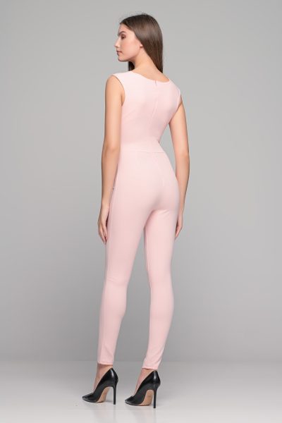 Ροζ Πολυμορφικό Jumpsuit - Image 3