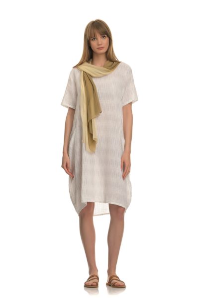 Φουλάρι Με Κίτρινες Και Καφέ Αποχρώσεις - Image 3