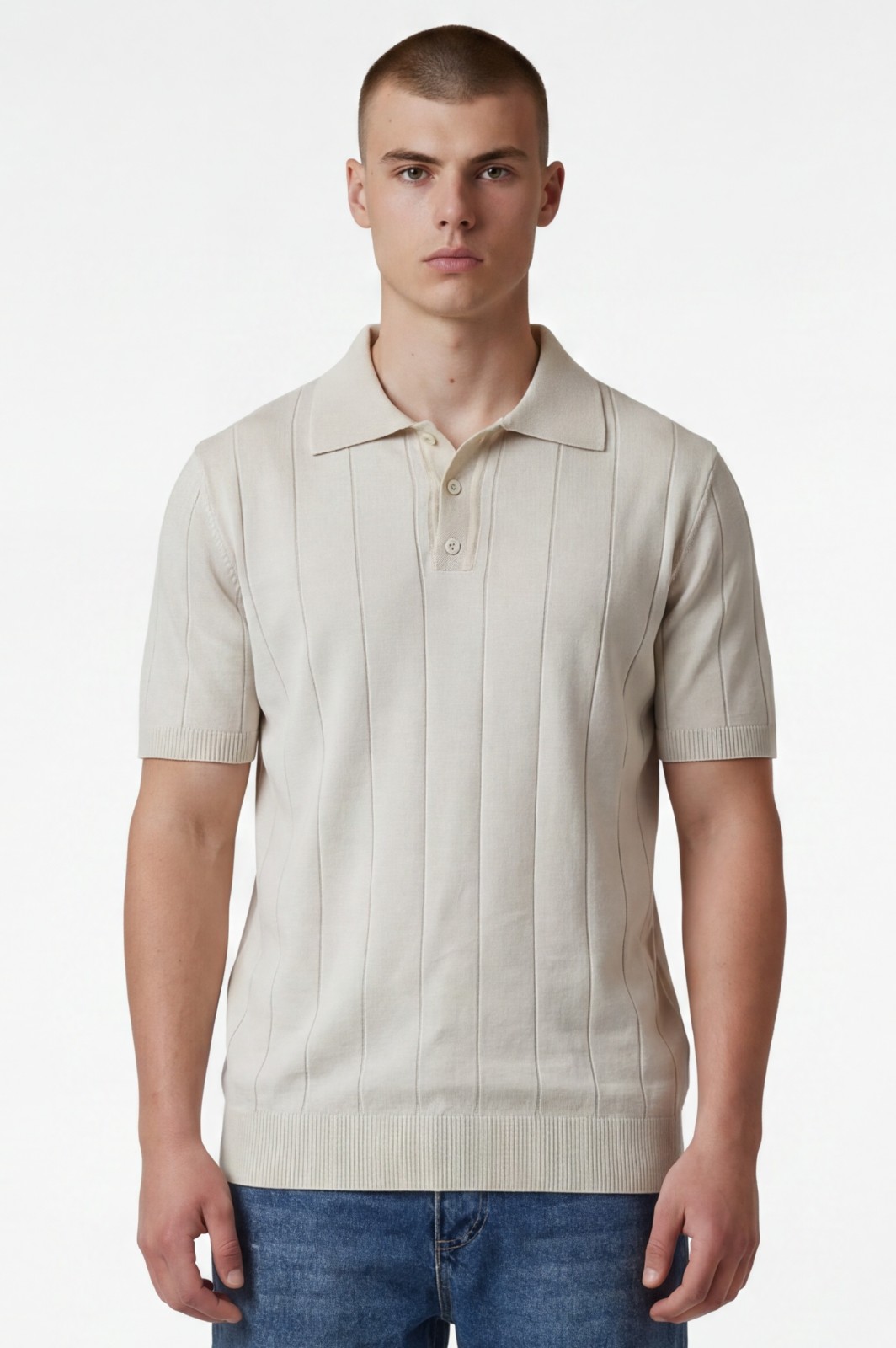 ΜΠΛΟΥΖΑ ΠΟΛΟ RILIEVO - ΜΠΕΖ - Ανδρικά