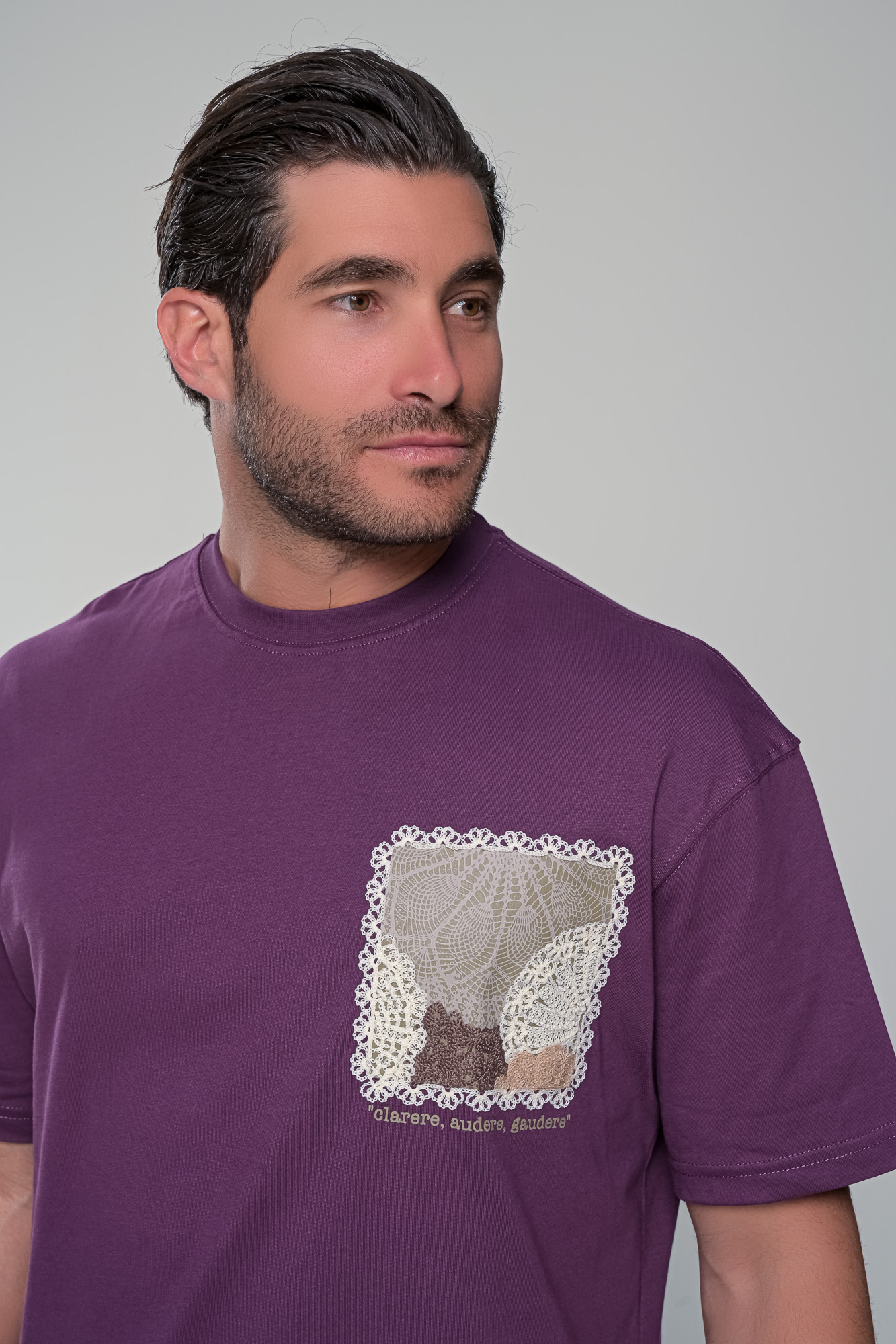 T-SHIRT GAUDERE - ΜΩΒ - Ανδρικά