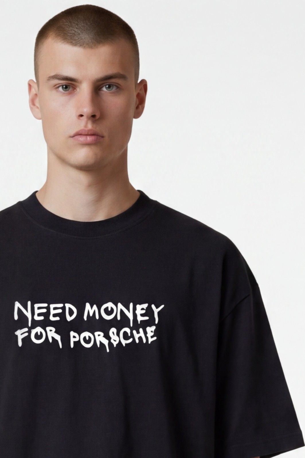 T-SHIRT NEED MONEY – ΜΑΥΡΟ – Ανδρικά